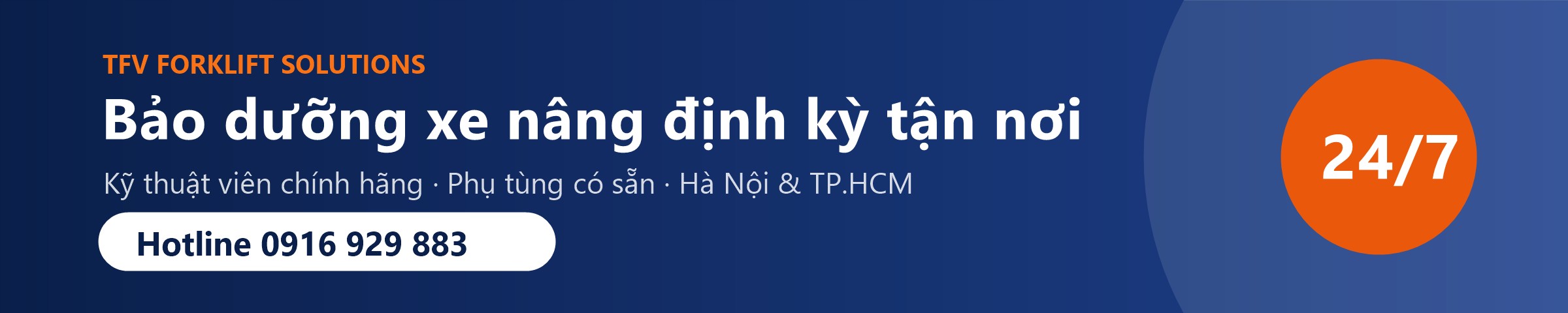 Bảo dưỡng xe nâng định kỳ tận nơi