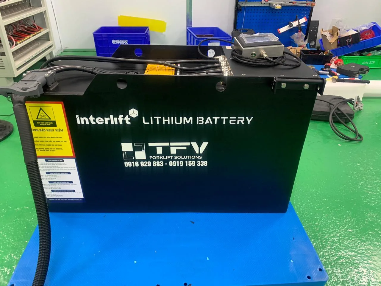 Pin lithium Interlift 24519 — 25,6V 519Ah