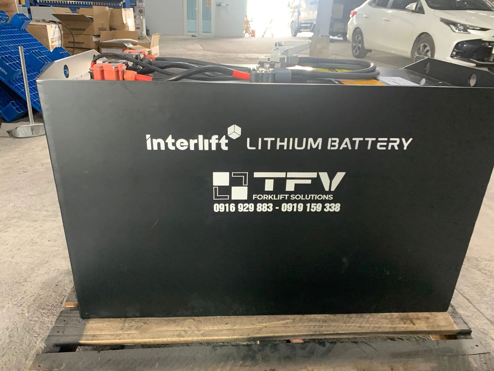 Pin lithium Interlift 36230 — 38,4V 230Ah