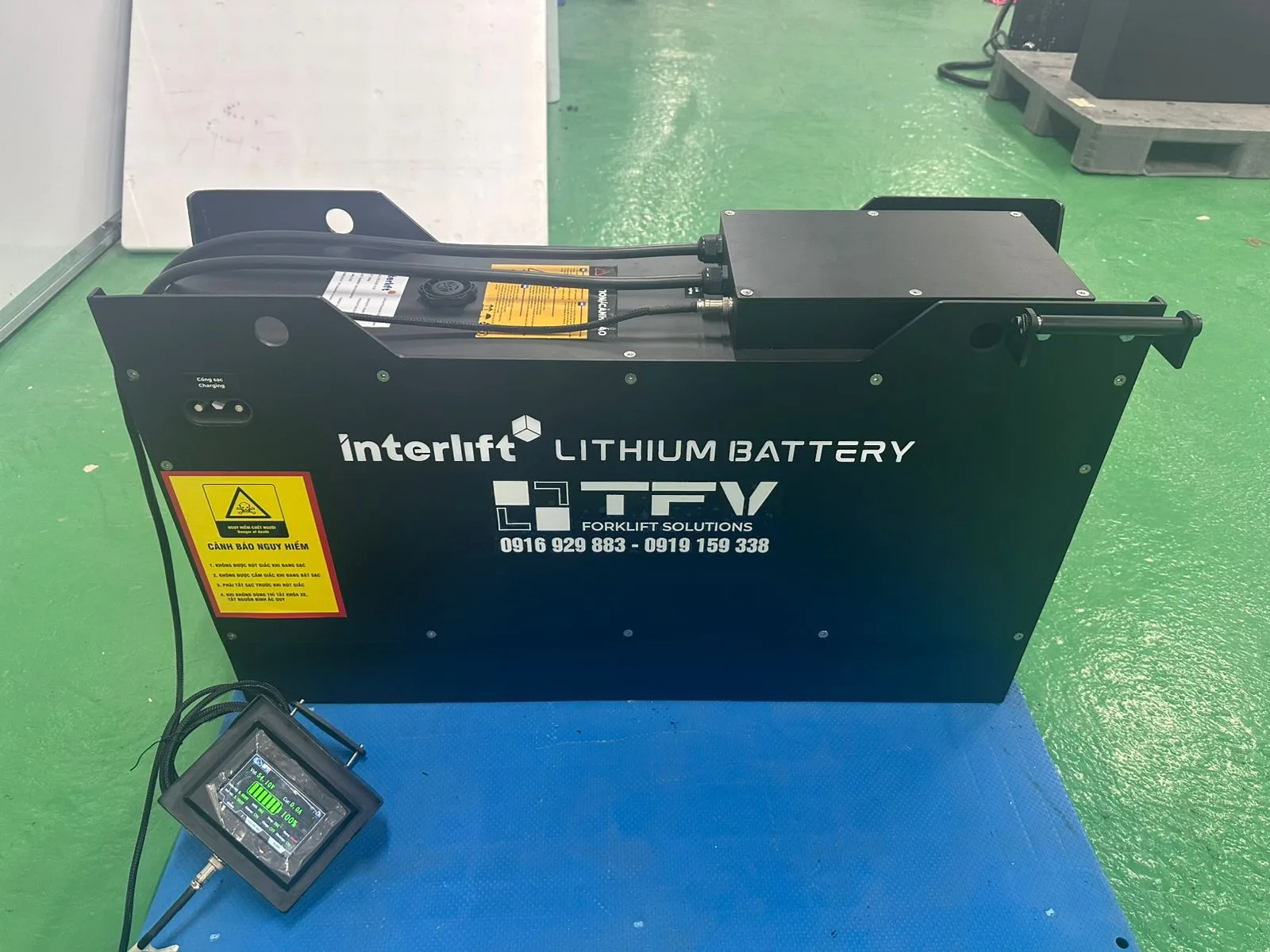 Pin lithium Interlift 48346 — 51,2V 346Ah