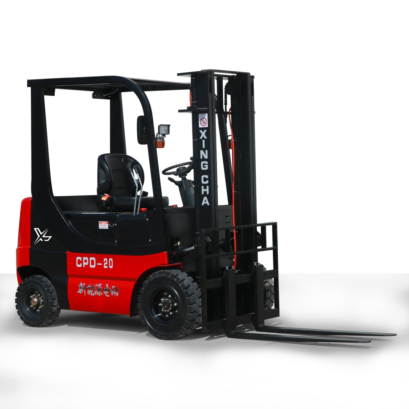 Xe nâng điện Xingcha CPD-20 2 tấn · pin lithium · khung STD 3m