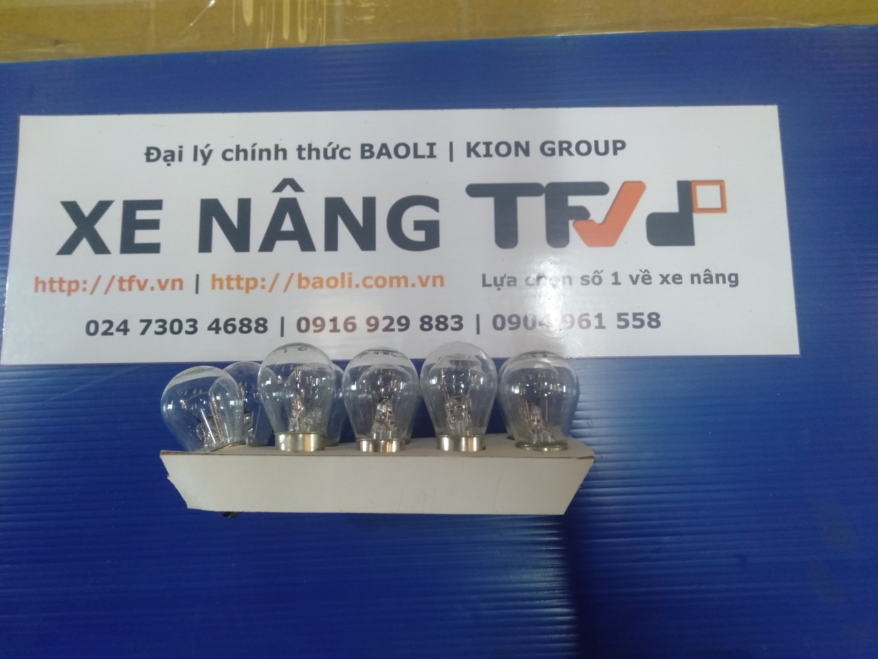 Bóng đèn dây tóc xe nâng 48V 25W 2 chân · P.00890