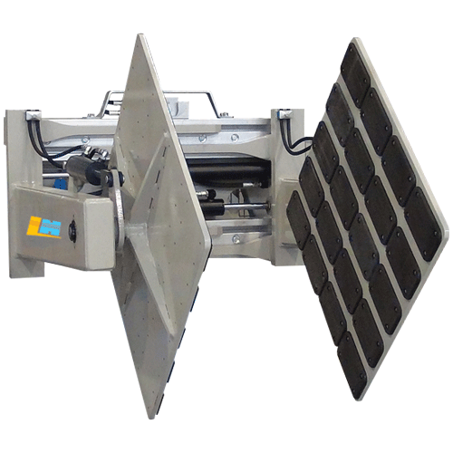 Kẹp thùng thuốc lá nghiêng 90° xe nâng Tobacco Clamp 90° Tilt · Longhe