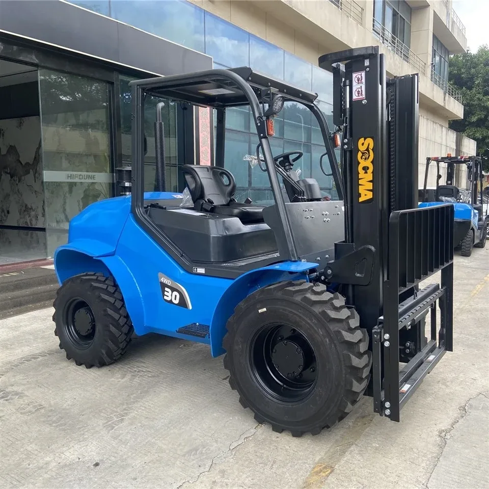Khung nâng và càng xe nâng địa hình SOCMA 3 tấn
