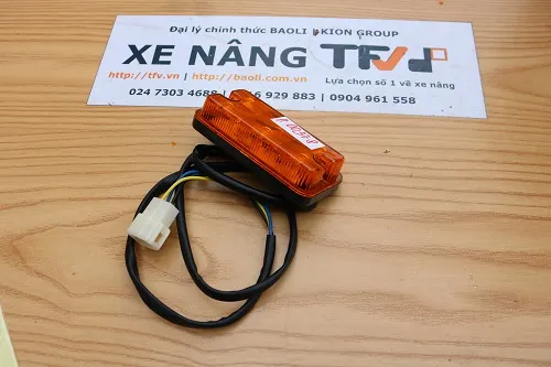 Cụm đèn xi nhan xe nâng HS-LL015 mã P.00378 kèm dây và giắc