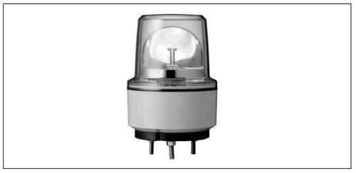 Đèn LED màu vàng trên bảng bảo vệ