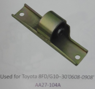 Cao su chân hộp số xe nâng Toyota