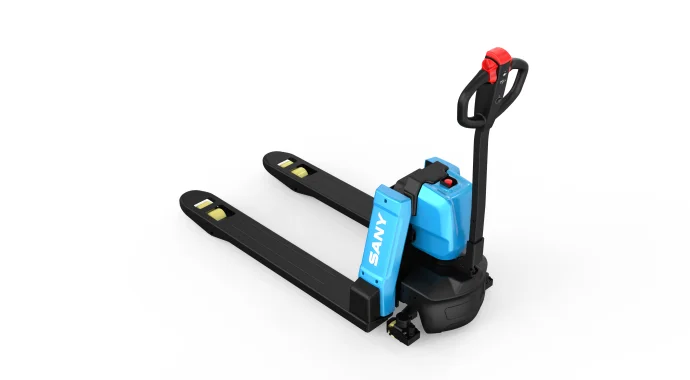 Xe nâng tay điện Sany SCB15-20W nhìn chéo phía sau