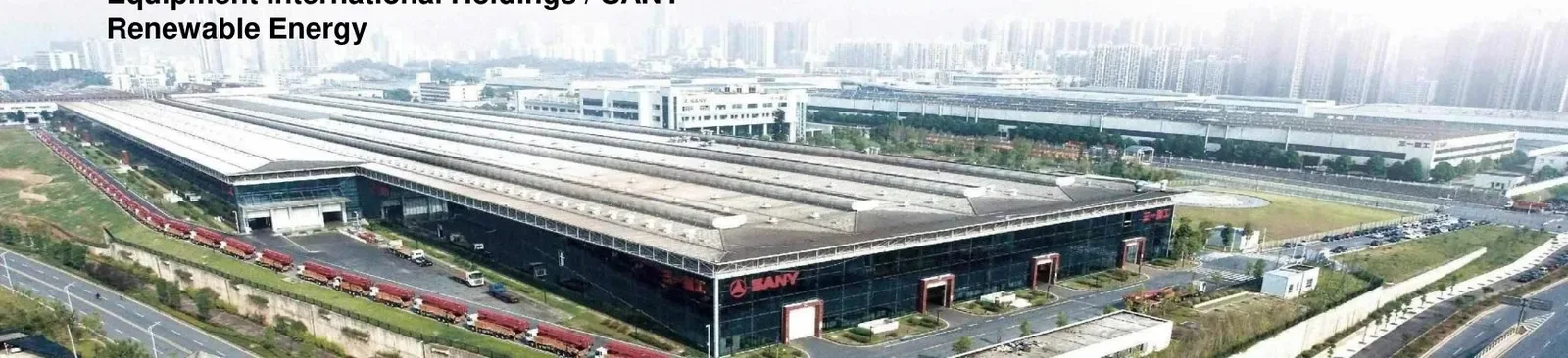 Khu nhà máy của Tập đoàn Sany tại Trường Sa