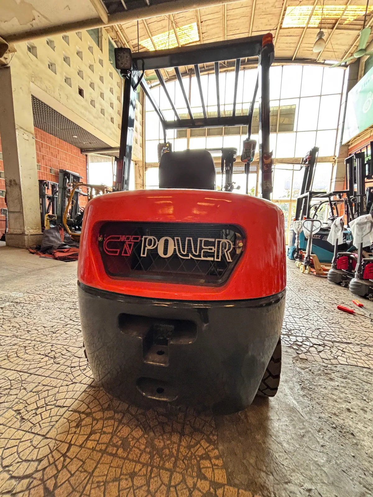 Đối trọng phía sau xe nâng dầu CT Power FD25