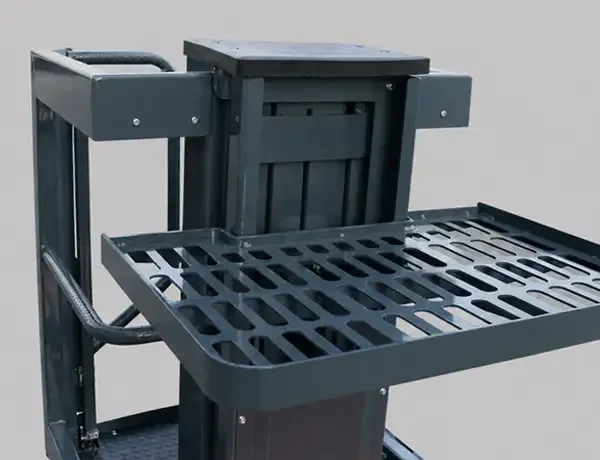 Khay hàng chỉnh được xe nâng lấy hàng mini MiMA MHC03