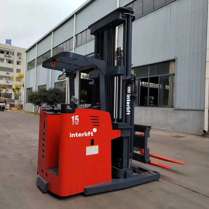 Xe nâng pallet điện 3 chiều kiểu đứng lái MC Series 1.2-1.6T