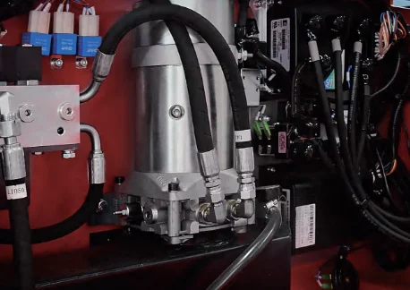 Cụm motor bơm và dây điện của xe nâng tay điện MiMA MEB60