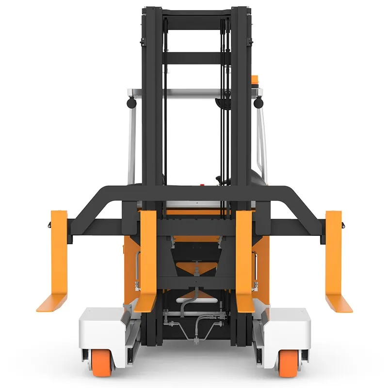 Xe nâng đa hướng Zowell RSEW130 lắp 4 càng nhìn phía trước