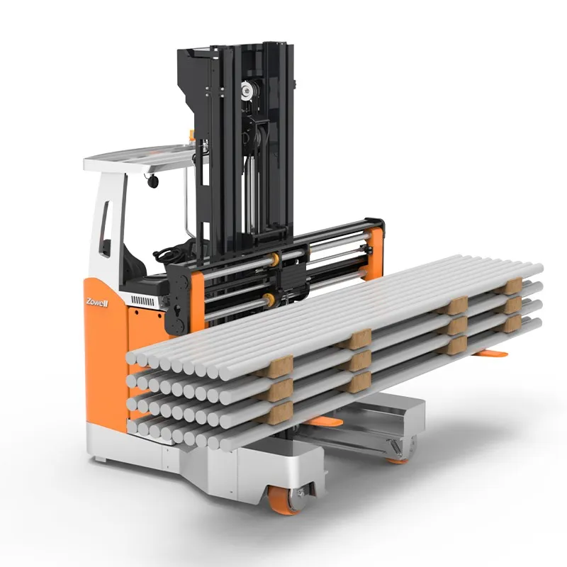 Xe nâng đa hướng Zowell RSEW130 dịch càng chở thanh dài