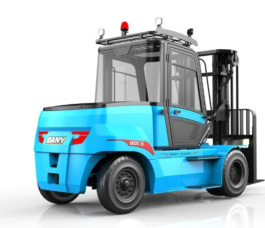 Xe nâng điện Sany SCP80C6 toàn cảnh