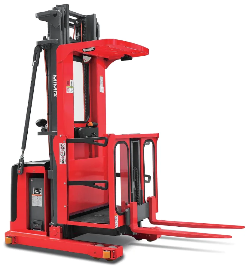 Xe nâng lấy hàng MiMA MHA10L bản cabin kín