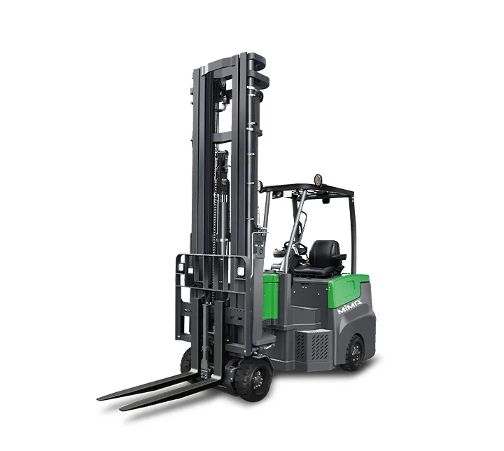 Xe nâng điện khớp nối MiMA MJ20 nhìn chéo trước