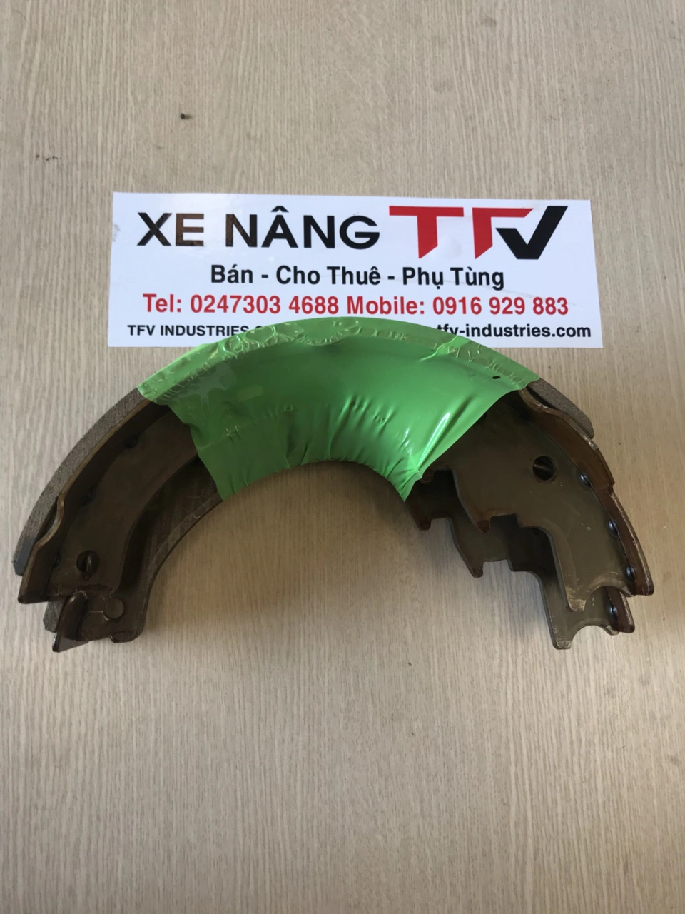 Má phanh, guốc phanh xe nâng