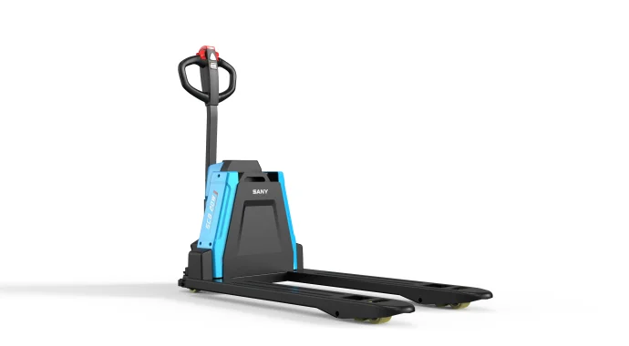 Xe nâng tay điện Sany SCB15W nhìn chéo bên phải