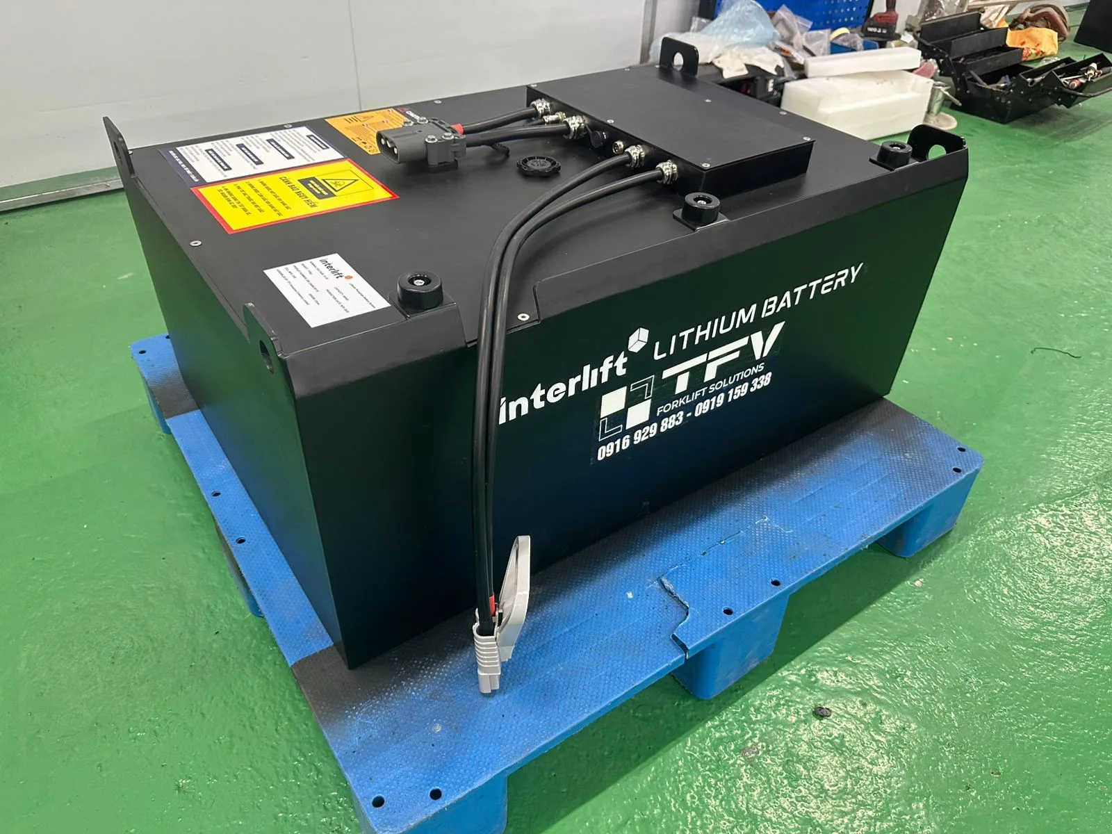 Pin lithium xe nâng 72V Interlift