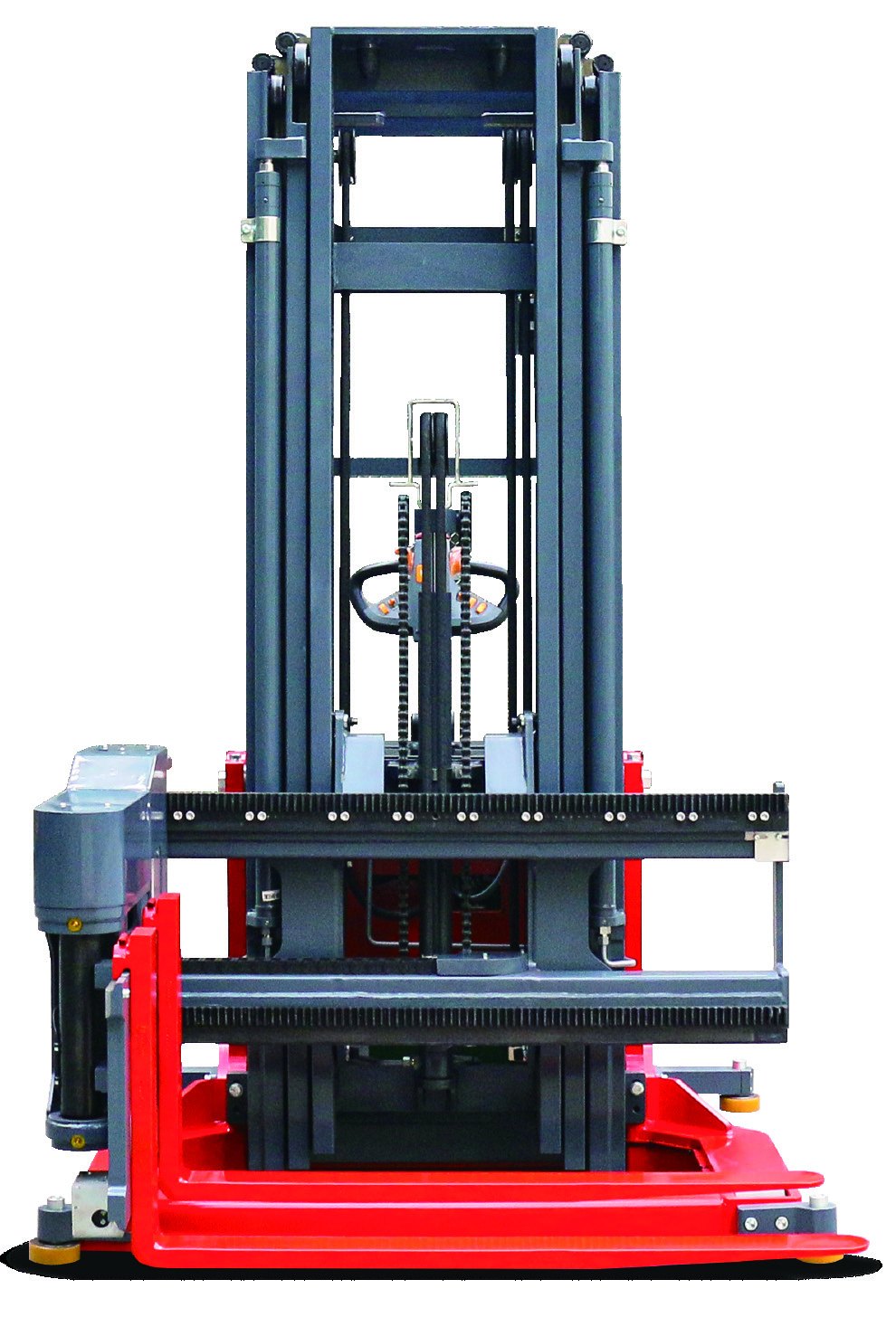 Xe nâng 3 chiều MiMA MCD06 600 kg nhìn thẳng trước