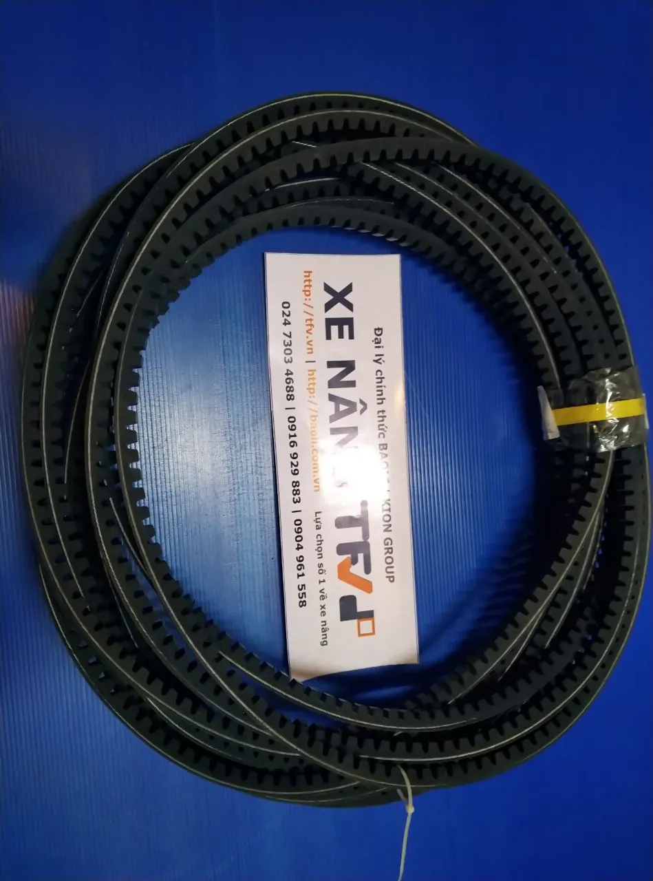Bó dây curoa quạt xe nâng Toyota mã 39343-76001-71 tại kho TFV