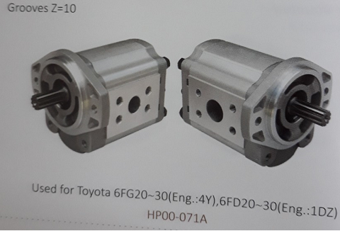 Bơm thủy lực xe nâng Toyota