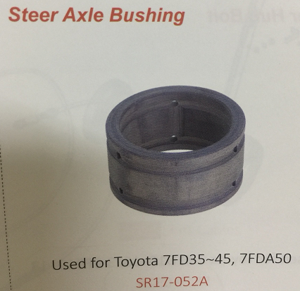 Bạc đệm treo ắc cầu sau xe nâng Toyota