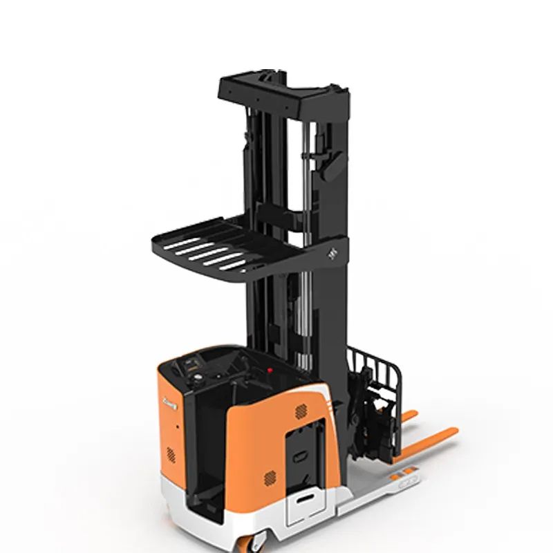 Xe nâng reach truck Zowell RRE115 — nhìn chéo phía trước