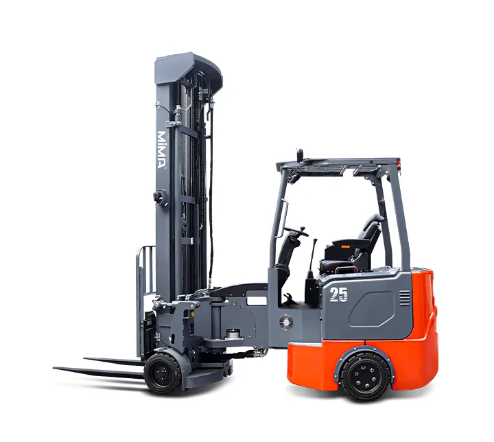 Xe nâng điện khớp nối MiMA MJD25 2,5 tấn nhìn ngang