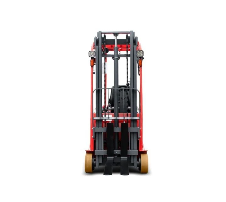 Xe nâng điện MiMA TKA10 — nhìn thẳng phía trước, khung nâng