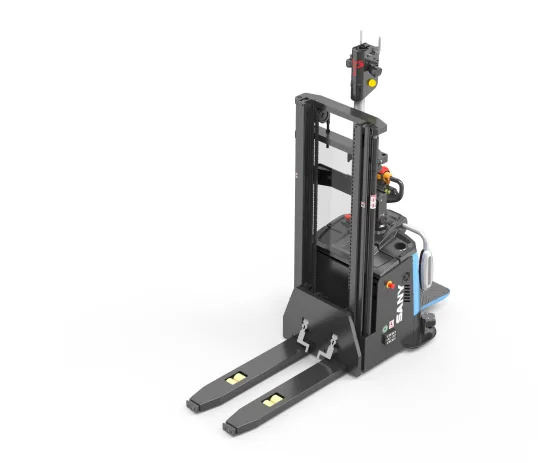 Xe nâng stacker tự động Sany SCD16A8 — pin lithium 48V