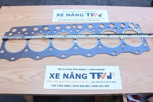 Chiều dài gioăng mặt máy Komatsu 6D95L 6207-11-1822