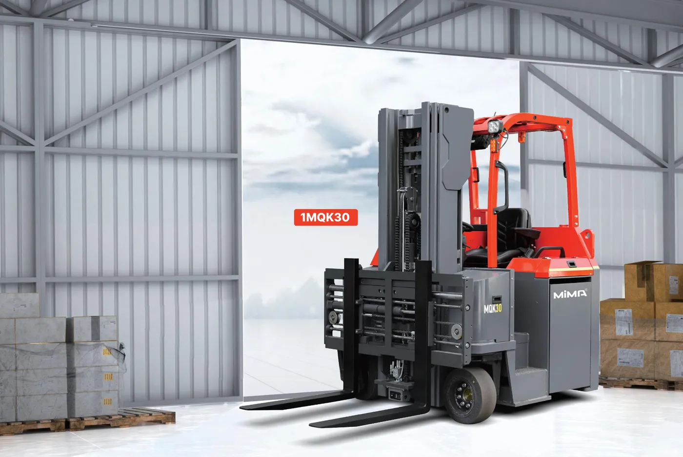 Xe nâng đa hướng MiMA 1MQK30 3 tấn