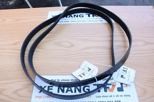 Dây curoa quạt xe nâng Toyota động cơ 13Z 14Z mã 16387-30510-71