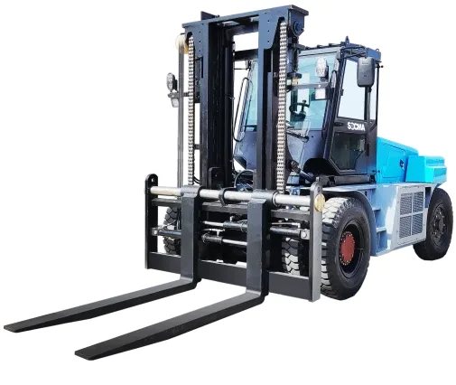 Xe nâng điện SOCMA HNF100-600EL 10 tấn toàn cảnh