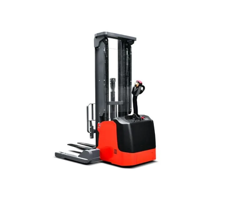 Xe nâng stacker MiMA MBF — nhìn ngang