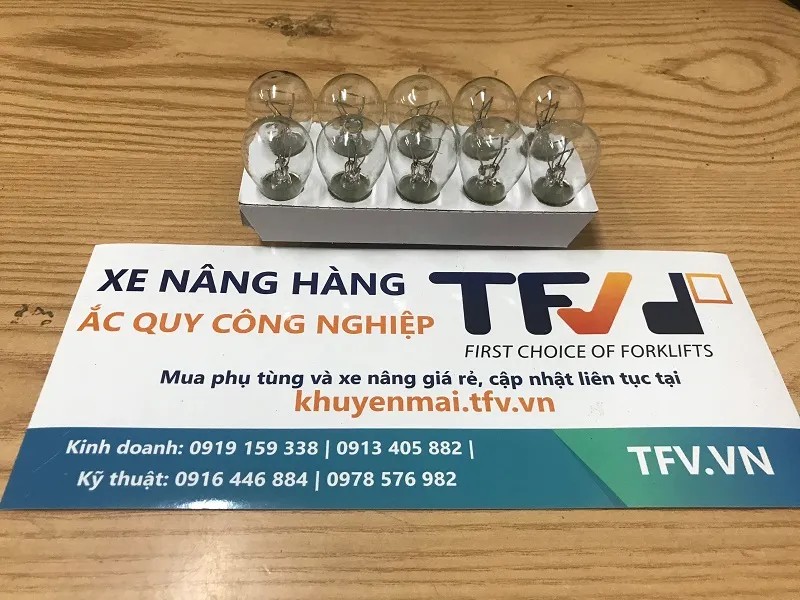 Bóng đèn halogen xe nâng 48V 25/10W mã 271A2-42441 hiệu Folangsi
