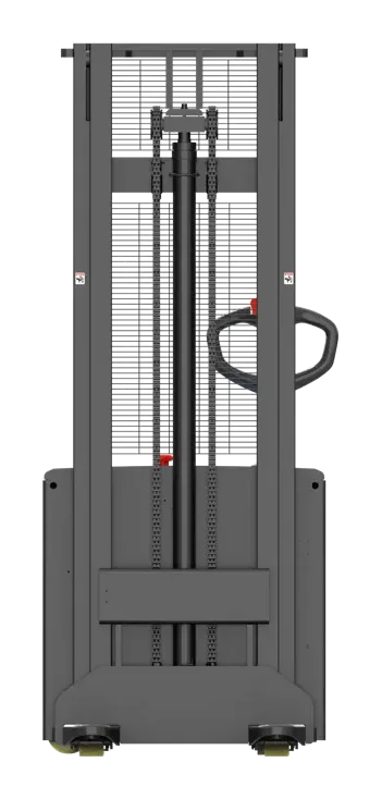 Xe nâng stacker Sany SCD15W nhìn thẳng phía trước