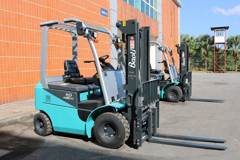 Xe nâng điện Baoli cho đội xe thuê dài hạn