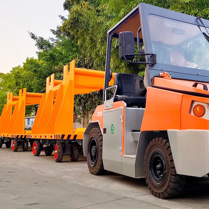Xe kéo điện Zowell TSA1250: kéo 25 tấn, lực kéo 13 kn ở 6 km/h