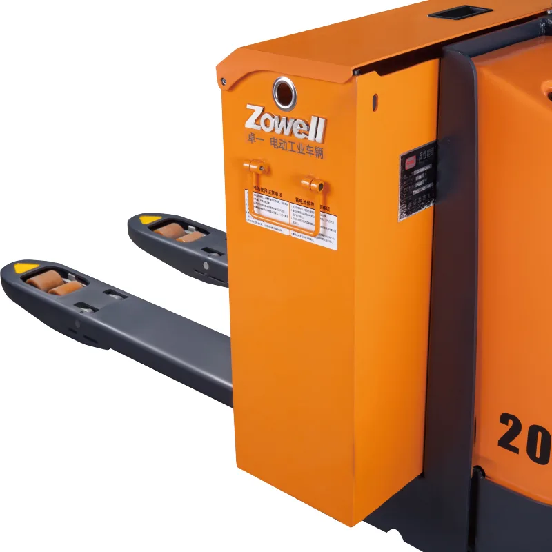 Khoang ắc quy của Xe nâng tay điện Zowell XPA25