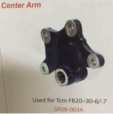 Bạc đệm treo ắc cầu sau xe nâng