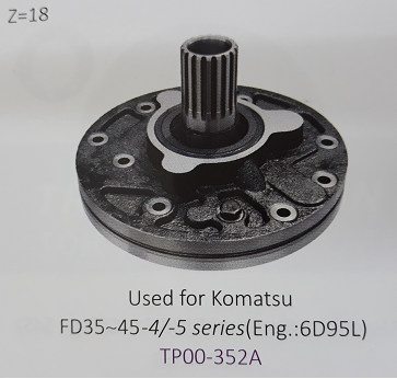 Bơm hộp số xe nâng Komatsu