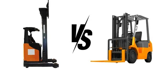 Reach truck khác gì forklift thường? So sánh và tư vấn chọn xe