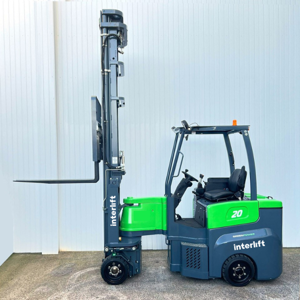 Xe nâng điện lối đi siêu hẹp Interlift MJ series 2.0 tấn (Articulated Forklift)