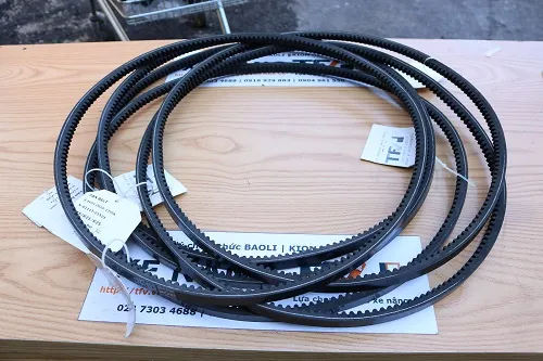 Dây curoa quạt xe nâng Nissan K15 K21 mã N-02117-21521
