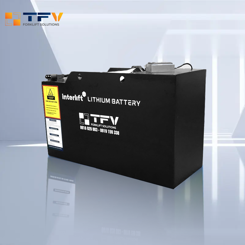 Pin lithium Interlift cho xe nâng kho lạnh