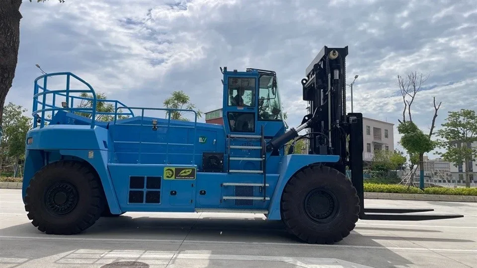 Xe nâng điện SOCMA HNF500-1200EL — ảnh xe cùng khung thân nhìn ngang